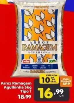 Bigmart Arroz ramagem agulhinha oferta