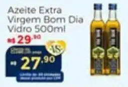 Villarreal Supermercados Azeite Extra Virgem Bom Dia Vidro oferta