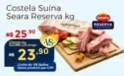 Villarreal Supermercados Costela Suína Seara Reserva oferta