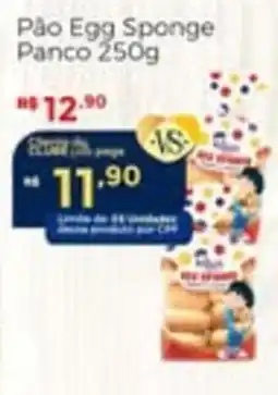 Villarreal Supermercados Pão egg sponge panco oferta