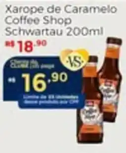 Villarreal Supermercados Xarope de Caramelo Coffee Shop Schwartau oferta