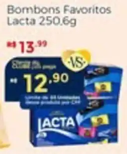 Villarreal Supermercados Bombons Favoritos Lacta oferta