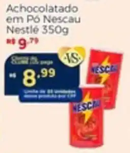 Villarreal Supermercados Achocolatado em pó nescau oferta