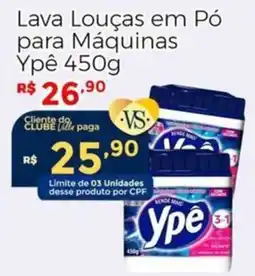 Villarreal Supermercados Lava Louças em Pó para Máquinas Ypê oferta