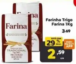 Bigmart Farinha trigo farinha 1kg oferta