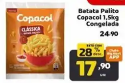 Bigmart Batata palito copacol clássica oferta