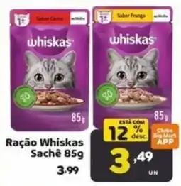 Bigmart Ração Whiskas Sachê oferta
