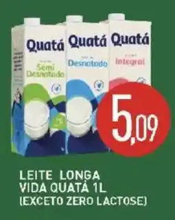 Calvo Atacadista Leite longa vida quatá 1l oferta
