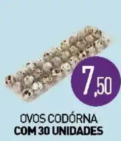 Calvo Atacadista ovos codorna oferta