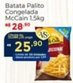 Villarreal Supermercados Batata Palito Congelada McCain oferta