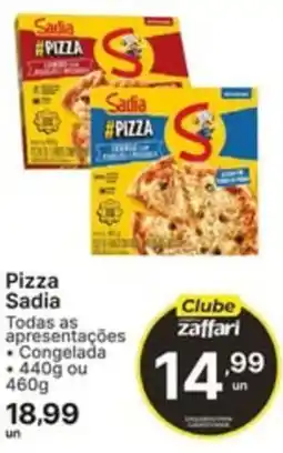 Comercial Zaffari Pizza sadia oferta