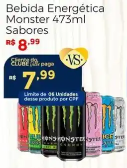 Villarreal Supermercados Bebida Energética Monster oferta