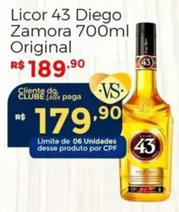 Villarreal Supermercados Licor 43 Diego Zamora Original oferta