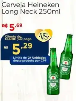 Villarreal Supermercados Cerveja Heineken Long Neck oferta
