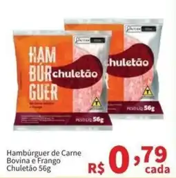 Macromix Atacado Hambúrguer de Carne Bovina e Frango Chuleteão oferta