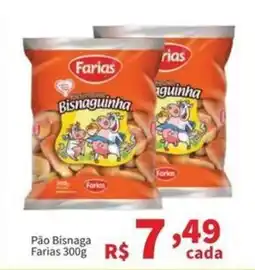 Macromix Atacado Pão Bisnaga Farias oferta