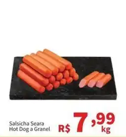 Macromix Atacado Salsicha Seara Hot Dog a Granel oferta
