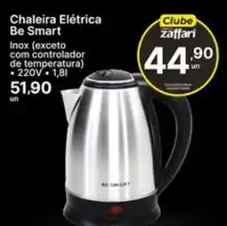 Comercial Zaffari Chaleira Elétrica Be Smart oferta