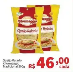 Macromix Atacado Queijo ralado kiformaggio tradicional oferta