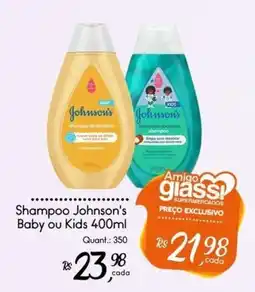 Giassi Supermercados Shampoo johnson's baby ou kids oferta