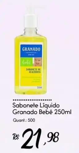 Giassi Supermercados Sabonete Líquido Granado Bebê oferta