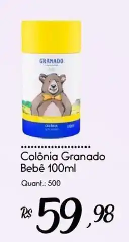 Giassi Supermercados Colônia Granado Bebê oferta