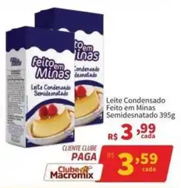 Macromix Atacado Leite condensado feito em minas semidesnatado oferta