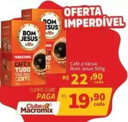 Macromix Atacado Café a Vácuo Bom Jesus oferta