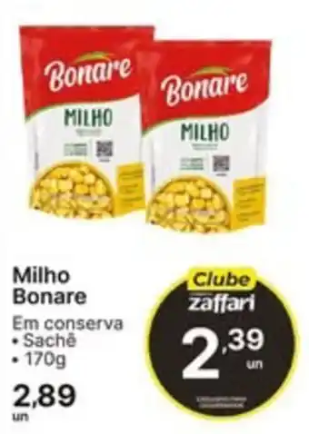 Milho bonare