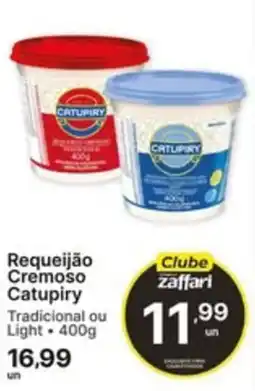 Comercial Zaffari Requeijão Cremoso Catupiry oferta