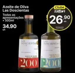 Comercial Zaffari Azeite de Oliva Las Doscientas oferta