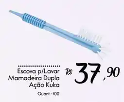Giassi Supermercados Escova p/Lavar Mamadeira Dupla Ação Kuka oferta