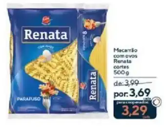 Macarrão com ovos Renata cortes