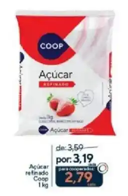 Coop Açúcar refinado coop oferta