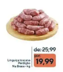 Coop Linguiça toscana Perdigão Na Brasa - kg oferta