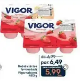 Coop Bebida à lactea fermentada vigor sabores oferta