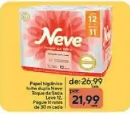 Coop Papel higienico folha dupla Neve Toque da Seda oferta
