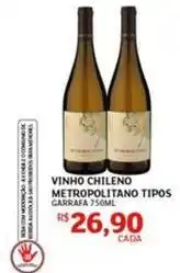 Assaí Atacadista Vinho chileno metropolitano tipos oferta