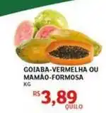 Assaí Atacadista Goiaba-vermelha ou mamão-formosa oferta