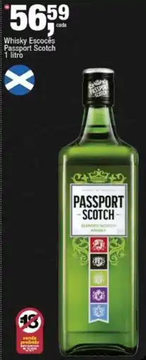 Frangolândia Whisky Escocês Passport Scotch oferta