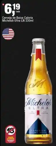 Frangolândia Cerveja de Baixa Caloria Michelob Ultra LN oferta