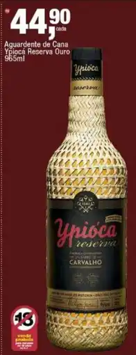Frangolândia Aguardente de cana ypioca reserva ouro oferta
