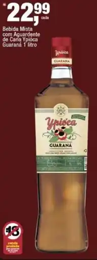 Frangolândia Bebida mista com aguardente de cana ypioca guaraná oferta