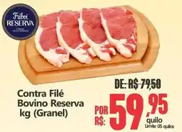 Big Supermercados Contra Filé Bovino Reserva kg (Granel) oferta