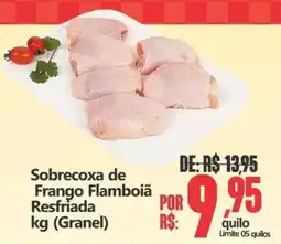 Big Supermercados Sobrecoxa de Frango Flamboiã Resfriada kg (Granel) oferta