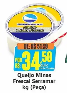 Big Supermercados Queijo Minas Frescal Serramar oferta