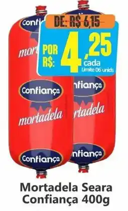 Big Supermercados Mortadela Seara Confiança oferta