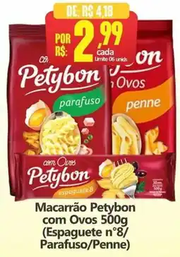 Big Supermercados Macarrão Petybon com Ovos oferta