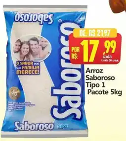 Big Supermercados Arroz Saboroso Tipo 1 oferta