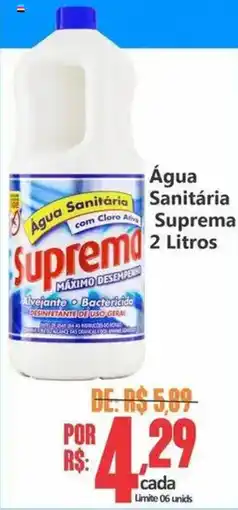 Big Supermercados Água Sanitária Suprema oferta